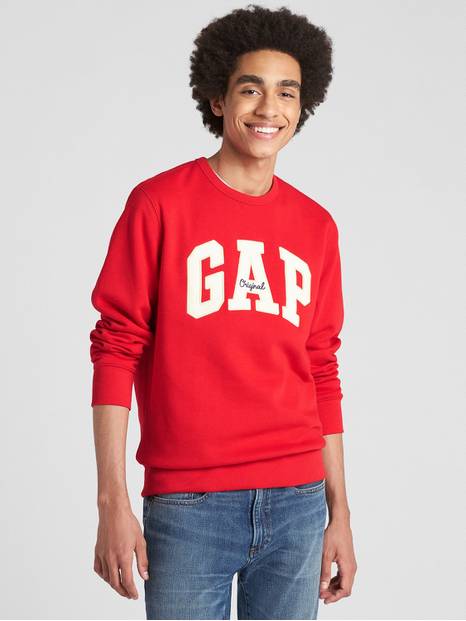 Gap Logo Fleece Crewneck Sweatshirt