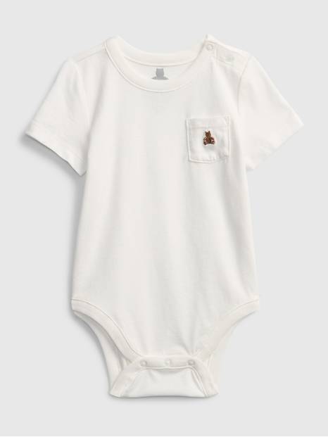 لباس قطعة واحدة ميكس اند ماتش من خامات عضوية للأطفال الرضع
