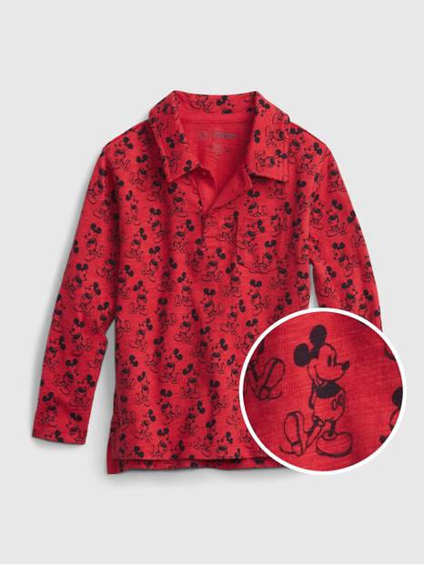 babyGap &#124 Disney Mickey Mouse Print Polo Shirt