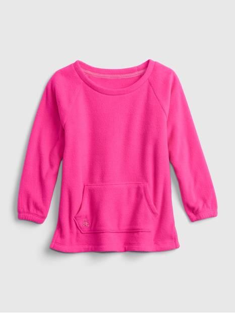 Toddler 100% Recycled Polyester Fleece Crewneck Sweatshirt