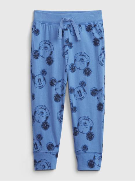 babyGap &#124 Disney Mickey Mouse 100% Organic Cotton Mix and Match Print Pull-On Pants