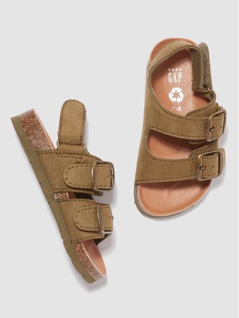 Toddler Two Strap Cork Sandals