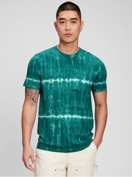 Lived-In Tie-Dye Pocket T-Shirt