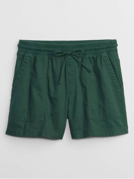 Pull-On Utility Shorts with Washwell