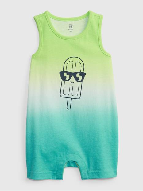 Baby Graphic Tank Shorty One-Piece