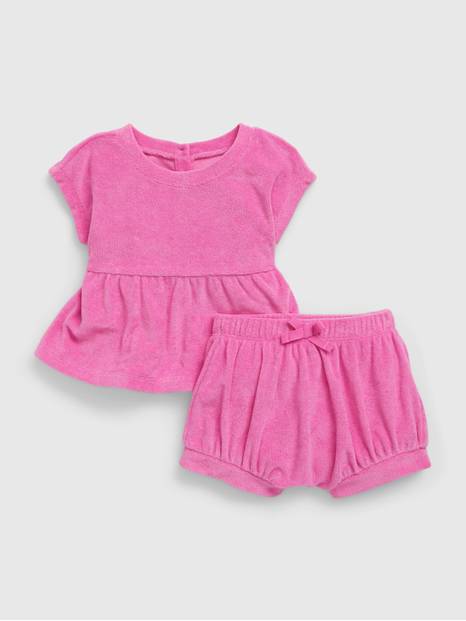 Baby Towel Terry 2-Piece Outfit Set