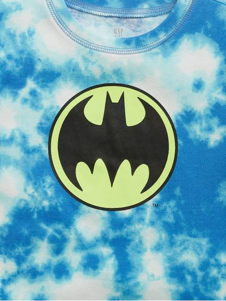 GapKids &#124 DC&#153 100% Organic Cotton Tie-Dye Batman PJ Shorts Set