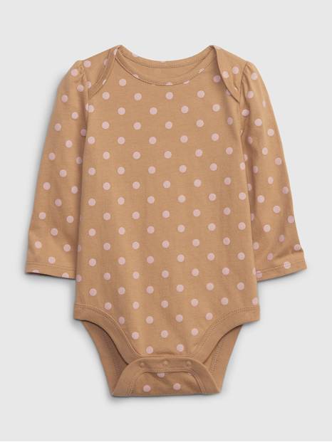 لباس قطعة واحدة ميكس اند ماتش 100%‏ قطن عضوي مطبوع للأطفال الرضع