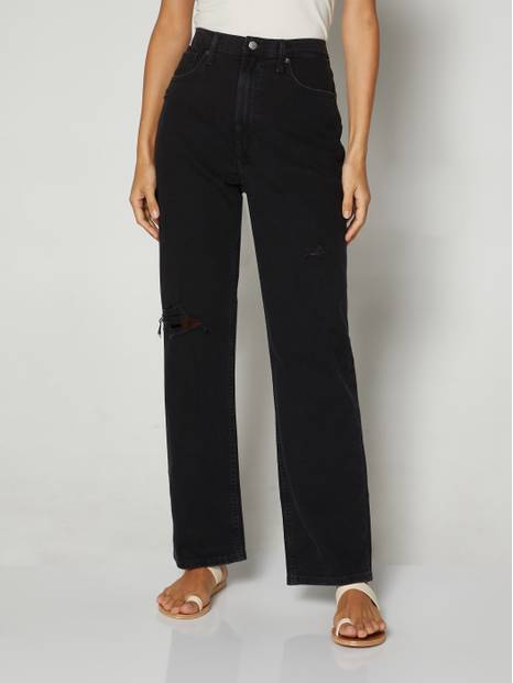 High Rise '90s Loose Jeans in Organic Cotton with Washwell