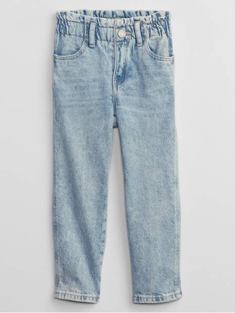 babyGap Paperbag Mom Jeans with Washwell