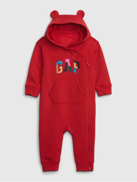Baby Gap Logo Bear-applique One-Piece