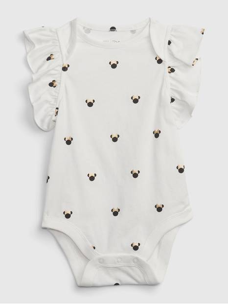 babyGap &#124 Disney 100% Organic Cotton Mix and Match Flutter Bodysuit