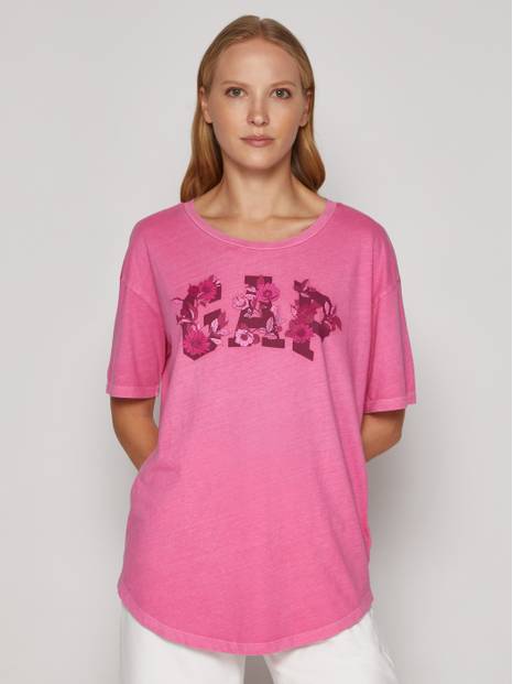 100% Organic Cotton Floral Gap Logo T-Shirt