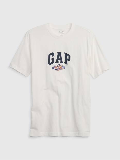 Floral Gap Logo T-Shirt