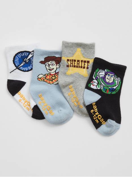 babyGap &#124 Disney Toy Story Crew Socks (4-Pack)