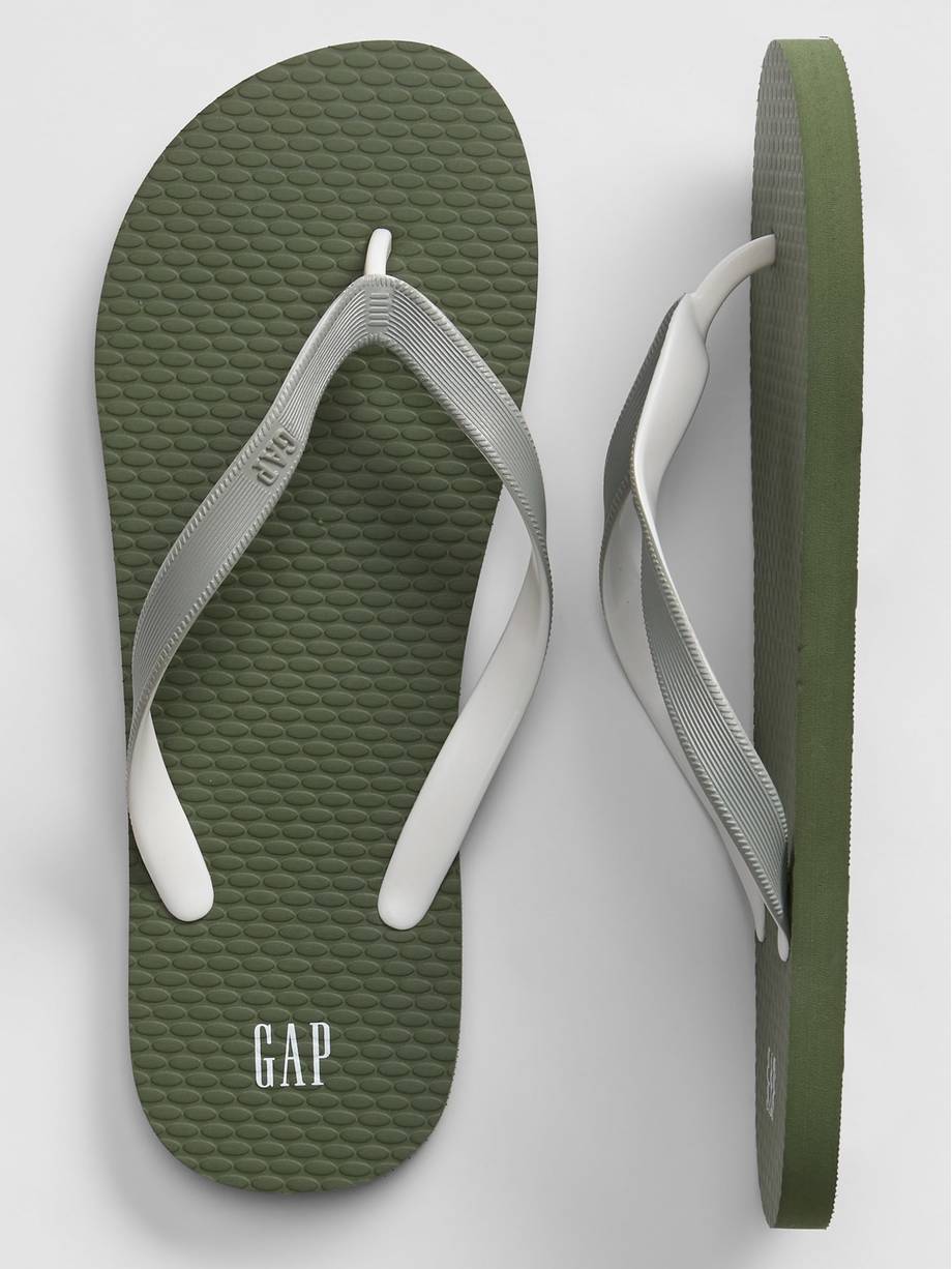 Shop Mens WEATHERED Gap Flip Flops - 10-11 - 19 AED in UAE, Dubai | GAP